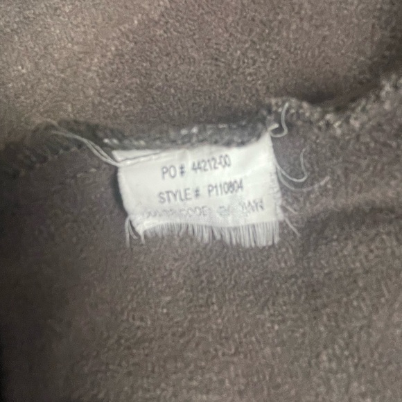 Y2K O’Neill Taupe Track Jacket Zip-Up Striped Logo Size S 2000s - Picture 8 of 12